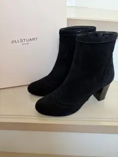 JILLSTUART ブラックスエードブーツ