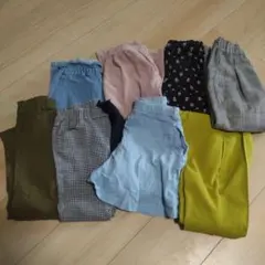 キッズパンツ　8点セット