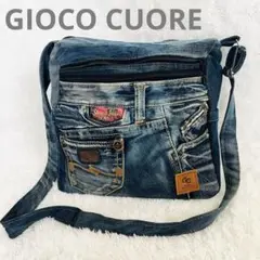 GIOCO CUORE＊デニムショルダーバッグ