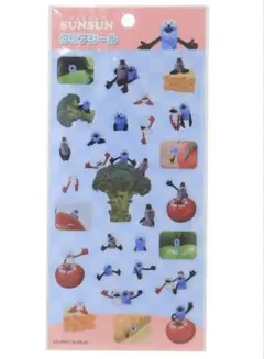 パペットスンスン　クリアシール　ノンノン　ゾンゾン