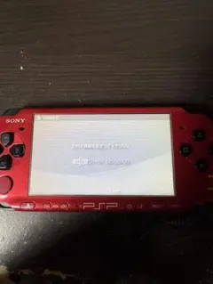 SONY PSP 本体 レッドブラック　ジャンク