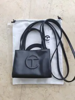 ミニトートバッグ ショルダーバッグ TELFAR ブラック2way