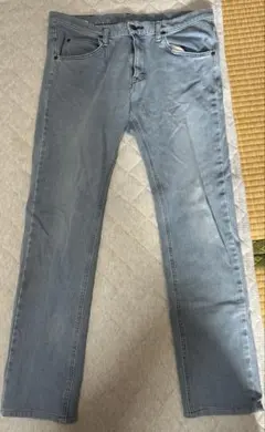 Lee　ラスティックライダーススキニー　【L】　ハイパワーストレッチ　空色