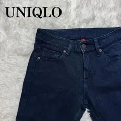 UNIQLO UJ ジーンズ スキニー デニム 濃紺 赤タブ 22