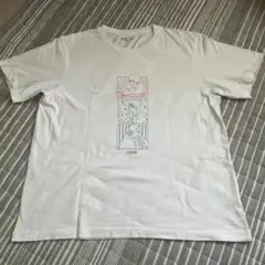 ユニクロ 半袖Tシャツ 3XL 白 綿100％YOASOBIコラボ ユニセックス
