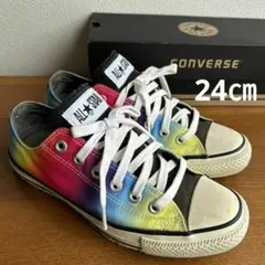 CONVERSE ALL STAR スニーカー レインボー 24㎝ 箱入り