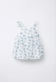 ZARA ベビー マリンモチーフ柄 ワンピース 6-9m 74cmのサムネイル