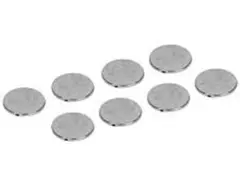 국내에서는 구하기 어려운 0.3mm (10mm x 0.3mm) 초박형 네오디뮴 자석 10개, 고가 거래 상품!