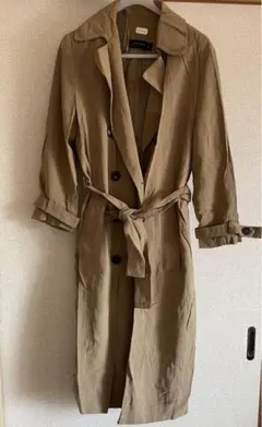 ZARAWOMAN ロングトレンチ ベージュ S