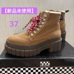 【未使用品】NO NAME ノーネームKROSS LOW BOOTS 37 厚底のサムネイル