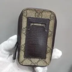 良品 グッチレザー×キャンバス シガレットケース