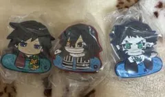 鬼滅の刃　キャラばんちょうこうヘアクリップ壱、弍３種セット