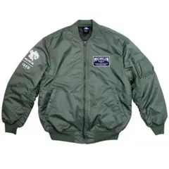 【新品未使用】MICHELIN MA-1フライトジャケット オリーブ Mサイズ