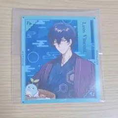 にじさんじ 極楽湯 楽カフェ 温泉饅頭 ステッカー レオス・ヴィンセント