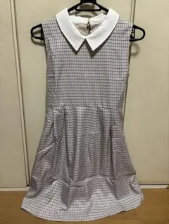 レトロガール　ワンピース　チェック　量産　RETROGIRL