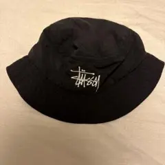 Stüssy ブラック バケットハット M