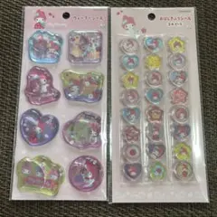 マイメロディ ウォーターシール おはじきふうシール 2種類セット