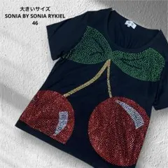 大きいサイズSONIA BY SONIA RYKIEL46チェリービジューTのサムネイル