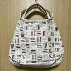 京都くろちく さんくずし クリーム ミニラウンドバッグ