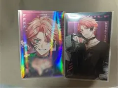 にじさんじ　ぎゃうるふ　ランダムチェキ風カード　赤城ウェン 2枚セット