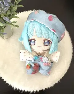 あんスタ　いつぬい　ぬい服　12cmぬい服　いちご柄　ブルー系