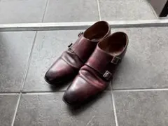 赤REGALお値打ち！ダブルモンクストラップ 革靴