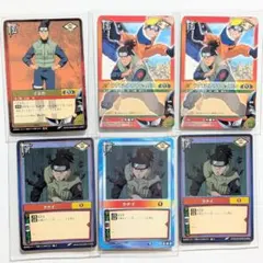 NARUTOカード/イルカ先生セット/イルカ/うずまきナルト＆イルカ/クナイのサムネイル