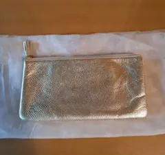 JULLY AND SHUSHU セドゥ 長財布 本革 シャンパンゴールド