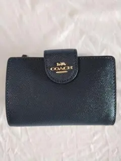 COACH アウトレット レザー2つ折り財布