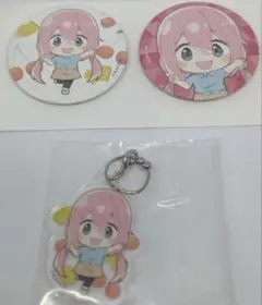 各務原なでしこ F賞 缶バッジセット みんなのくじ ゆるキャン△ みんくじのサムネイル