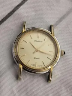 美品　ORIENT Lielbank PDP+GP 　ゴールド　クォーツ 腕時計のサムネイル