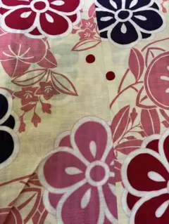 花柄 浴衣 ピンク 紫 赤