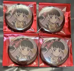 鬼滅の刃　干支　午年　缶バッジ　カナヲ　4個