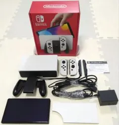 【Nintendo Switch 有機E Lモデル】 ホワイト本体