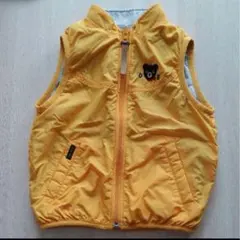 ミキハウス　ダブルB　リバーシブル　ベスト　110サイズ