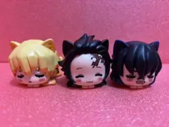 鬼滅の刃 おひるねこ ミニフィギュア 炭治郎 善逸 伊之助 3体セット