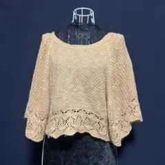 902 MURUA ニット　ポンチョ　Neo森ガール　フェアリー