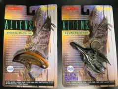 P.V.C Alien Head Keychain Set Tsukuda Hobby