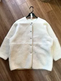 ビューティーアンドユース　ボア＆フェイクムートンリバーシブルジャケット