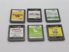 ジャンク有　Nintendo　DS　ソフト　カセット　6本セット