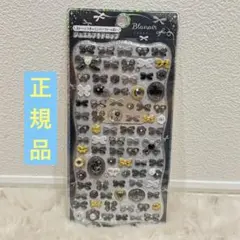 ジュエルプチドロップ リボン 黒