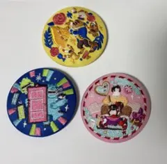 ディズニー刺繍缶バッジ