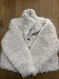 LIAN プードルファーブルゾン　アイボリー