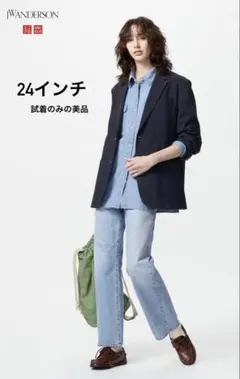 UNIQLO ストレートジーンズ 24インチ
