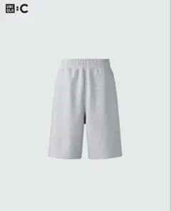 ユニクロC UNIQLO スウェットワイドショーツ Sサイズ