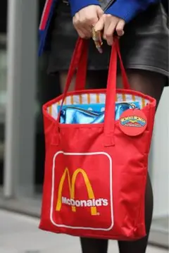 【アメリカンヴィンテージ】McDonald's　マクドナルドポテト型トートバッグ