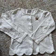 any FAM カーディガン 120 ホワイト