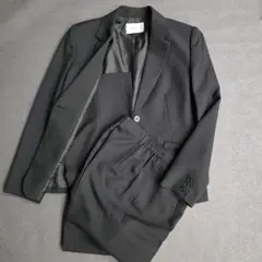 【セオリア】スーツ セットアップ 9AR 美品 ストライプ