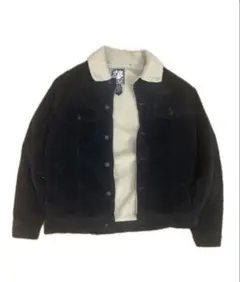 オールドステューシー 90S コーデュロイジャケット 80年代 ステューシー オールドスケート ストリート ブラック 黒