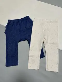 プティマイン　baby GAP パンツ3枚セット　80